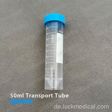 PC -Kunststofftransportrohr 50 ml Laboranwendungen